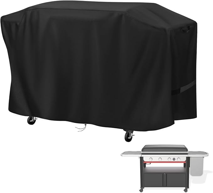 Grill Cover for Weber Slate 36 inch Griddle, 77 inch Outdoor Grill Cover Waterproof for Weber 36 inch Rust-Resistant Gas Griddle 1500216-77" L x 27" W x 39" H