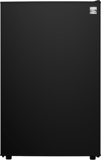 Kenmore 4.5 cu. ft. 21" Compact Refrigerator with Chiller - Black | 4 Can Rack, Adjustable Glass Shelving, Reversible Door, Interior Lighting, ENERGY STAR Certified