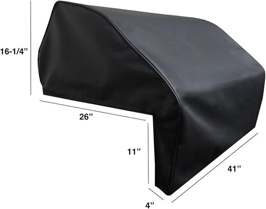 Windproof Covers 41 inch Heavy Duty Premium Grill Cover to fit Previous Generation Viking T & E Series Built-in Grill