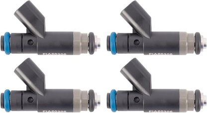TRQ Fuel Injector Set | For 2004-2010 Chrysler PT Cruiser 2004-2006 Sebring 2004-2007 Dodge Caravan 2004-2005 Neon Stratus