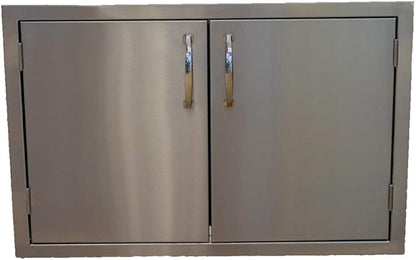 Lion Premium Grills L75000 - 32" Natural Gas Grill with Made in USA 30" Double Door Package Deal