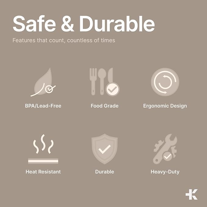 Bakken Disposable Cutlery Set 100 Pieces Knives, Heavy Duty Plastic Silverware, BPA-Free Food-Grade Materials, Heat-Resistant, Reusable Utensils for Parties, Catering, BBQs, and Everyday Use, Clear