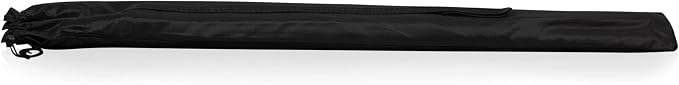 PICNIC TIME 5.5 Ft Portable Beach Umbrella, Lightweight UV Protection Sunshade with Tilt Pole & Carry Bag, Outdoor Canopy Umbrella for Beach, Sand, Pool, Patio, Camping, Travel, or Backyard Shade, (Black)