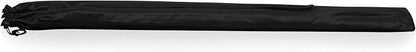 PICNIC TIME 5.5 Ft Portable Beach Umbrella, Lightweight UV Protection Sunshade with Tilt Pole & Carry Bag, Outdoor Canopy Umbrella for Beach, Sand, Pool, Patio, Camping, Travel, or Backyard Shade, (Black)
