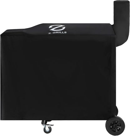 Z GRILLS Pellet Grill Cover 54 Inch | Official Genuine | Upgraded 600D Polyester Fabric, Heavy Duty, Waterproof, Weather Resistant Full Length Grill Cover for 700 Series Pellet Smoker
