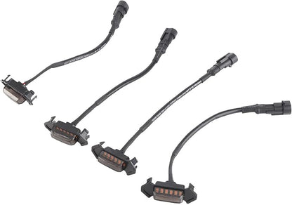 Amber LED Front Grille Lights, 10W High Brightness Daytime Running Lamps with IP68, Replacement for PRO 2016-2018