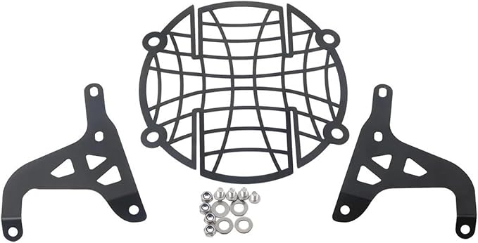 Headlight Protector Grille for Himalayan 411 for Himalayan 400 for Himalayan411 for Himalayan400 Motorcycle Headlight Guard Grill Grille Protection Cover Headlamp Grill Guard