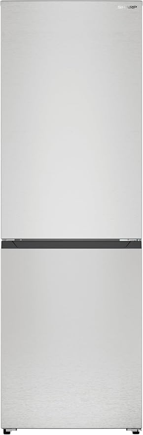 Sharp SJB1255GS 11.5 cu.ft. Counter Depth 24 in. 2 Door Refrigerator | Counter-Depth, Garage Ready