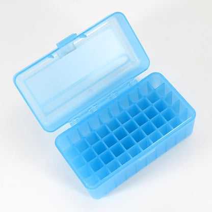50 Round Rifle Ammo Can | Durable Plastic Ammo Storage Box with Lock | Waterproof Box, Bullet & Tool Organizer for Travel & Range | Secure Locking Ammo Container