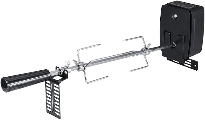 Universal Rotisserie Kit, Portable to Carry Resistant High Efficiency Rotisserie Kit Universal, Barbecues Even Camp Fires for Picnic Camping