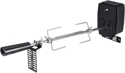 Universal Rotisserie Kit, Portable to Carry Resistant High Efficiency Rotisserie Kit Universal, Barbecues Even Camp Fires for Picnic Camping