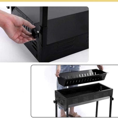 Outdoor Charcoal Grill Barbecues Set Rack Outdoor More Than 5 People Household Charcoal Grill BBQ Utensils BBQ Grill Barbecue Grill (Color : A) (A)