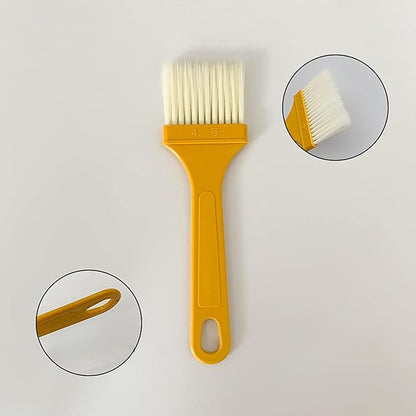 1 Pc Plastic Basting Pastry Brush Spread Oil Butter Sauce Marinades for BBQ Grill Baking Kitchen Cooking, Baste Pastries Cakes Meat Sausages Desserts, Outdoor Cooking Tools, Dishwasher Safe (A)