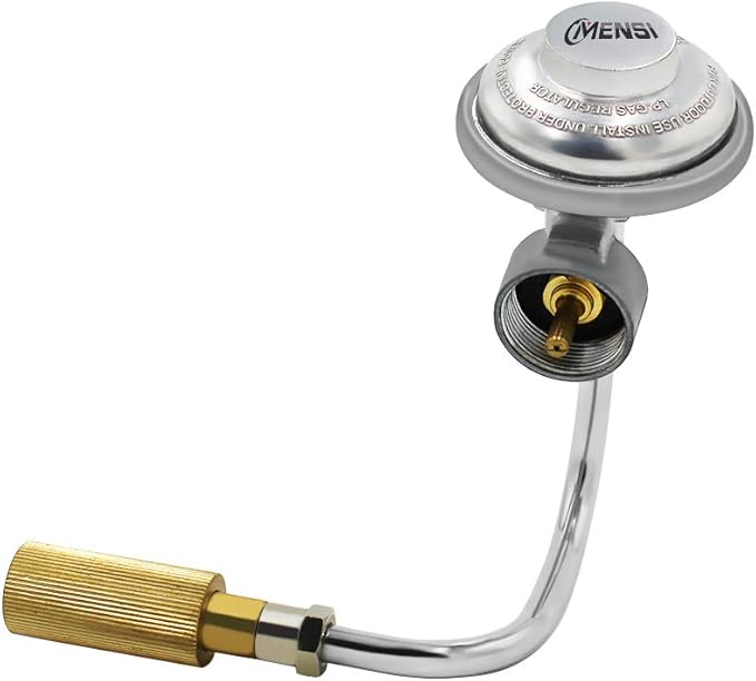 MENSI 1LB Propane Regulator With Fitting For Coleman Roadtrip LEX, LXX Series Portable Grill, Replacement Parts of C001, 5010000743 Model