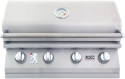 Lion 32″ 4-Burner Gas Grill – L60000 Liquid Propane