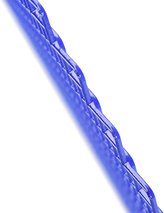AggAuto Universal 40"x13" Car Grill Mesh 6x12mm Rhombic Hole Blue | Aluminum Alloy Automotive Grille Insert Bumper, One of the Most Multifunctional Shape Grids 100x33cm