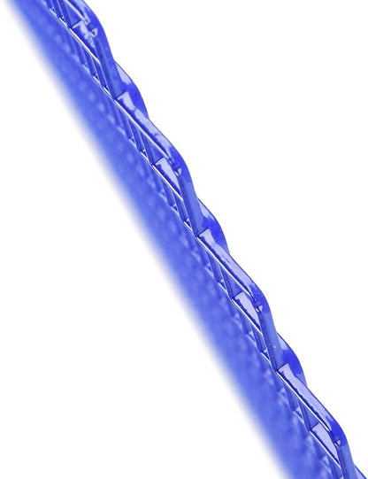 AggAuto Universal 40"x13" Car Grill Mesh 6x12mm Rhombic Hole Blue | Aluminum Alloy Automotive Grille Insert Bumper, One of the Most Multifunctional Shape Grids 100x33cm
