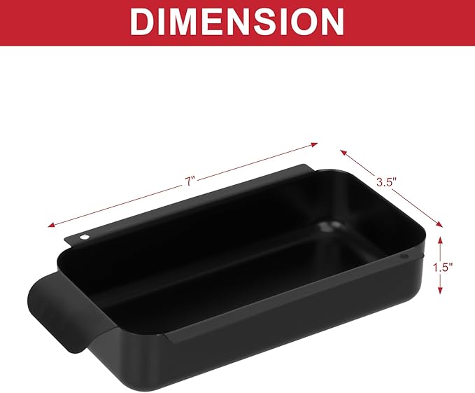Drip Pan Replacement for CharBroil 9328812P06, Grease Cup Catch Pan Accessories for Char-Broil G416-0015-W1 & Most Charbroil Gas Grills