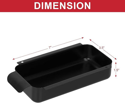 G416-0015-W1 Drip Pan for CharBroil 463675016 463276016 463342420 463632520 463257520 463644220 Gas Grill, Grease Pan with 10 Pack 9328812P06 Aluminum Liner