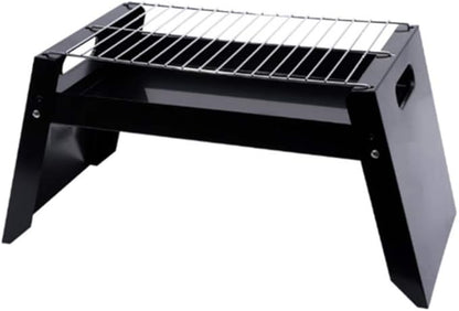 Barbecue Grill Outdoor Portable Mini Folding Stove Household Charcoal Skewers，Black