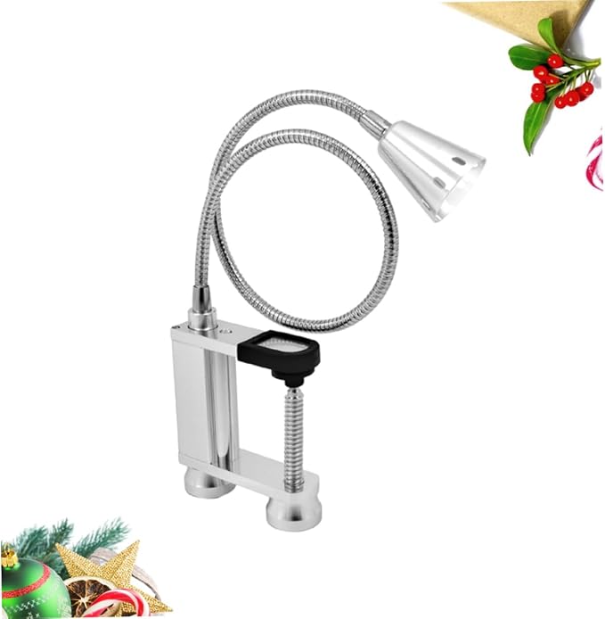 UKCOCO Outdoor BBQ LED Light Flexible Barbecue Lamp Aluminum Alloy Waterproof and Portable for Camping and Grilling Stylish and Practical Barbecue Accessory