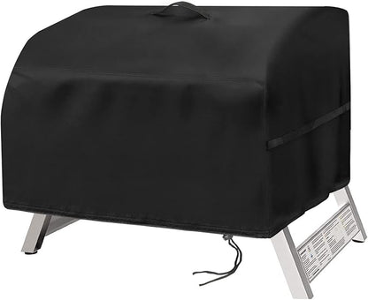 Portable Grill Cover for Megamaster 2-Burner Propane Outdoor Tabletop Grill, Waterproof Small Table Top BBQ Grill Cover, Heavy Duty 600D Outdoor Tabletop Grill Cover