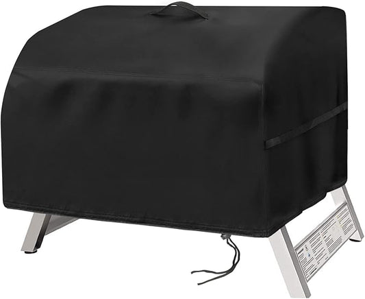 Portable Grill Cover for Megamaster 2-Burner Propane Outdoor Tabletop Grill, Waterproof Small Table Top BBQ Grill Cover, Heavy Duty 600D Outdoor Tabletop Grill Cover