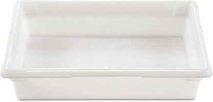 Rubbermaid Commercial Products Food Storage Box, 8.5 Gallon Capacity, White, for Restaurant/Kitchen/Cafeteria