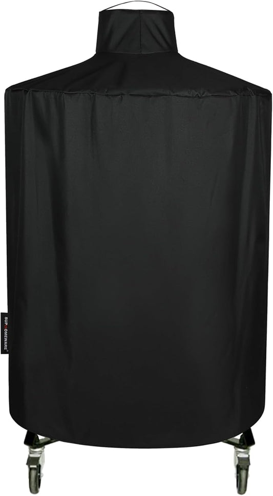 Suphomeware BBQ Grill Cover for Large Green Egg, Waterproof Resistant and Heavy Duty Smoker Barbecue Cover