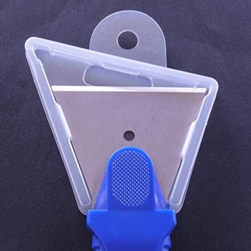 ALLEX Scraper Tool Mini 2.3" (Wide Blade), Japanese Paint Scraper for Paint, Kitchen Cleaning, Griddle, Cooktop, Cast Iron Pan, Rust, Carbide, Made in JAPAN
