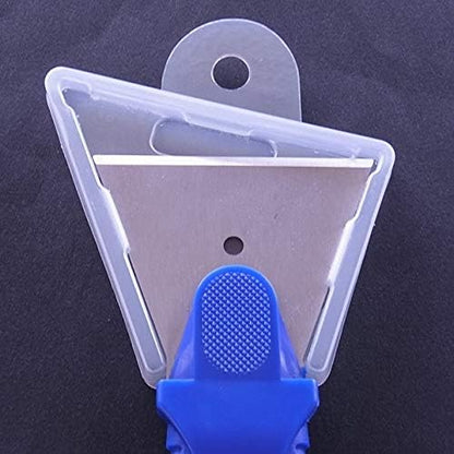 ALLEX Scraper Tool Mini 2.3" (Wide Blade), Japanese Paint Scraper for Paint, Kitchen Cleaning, Griddle, Cooktop, Cast Iron Pan, Rust, Carbide, Made in JAPAN