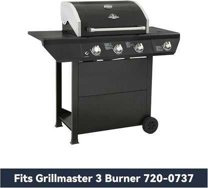 15" Burners for Grill Master 720-0737, Kenmore 146.16132110 | 146.16133110, Uberhaus 780-0007A, Stainless Steel, 15" x 1", 3-Pack