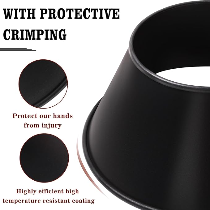 Whirlpool BBQ Accessories for Weber 22, 26.75 Inch WSM Smokey Mountain, Double Rolled Edge, Kettle Grill Accessories Fit Kamado Joe, Big Joe and L/XL Big Green Egg