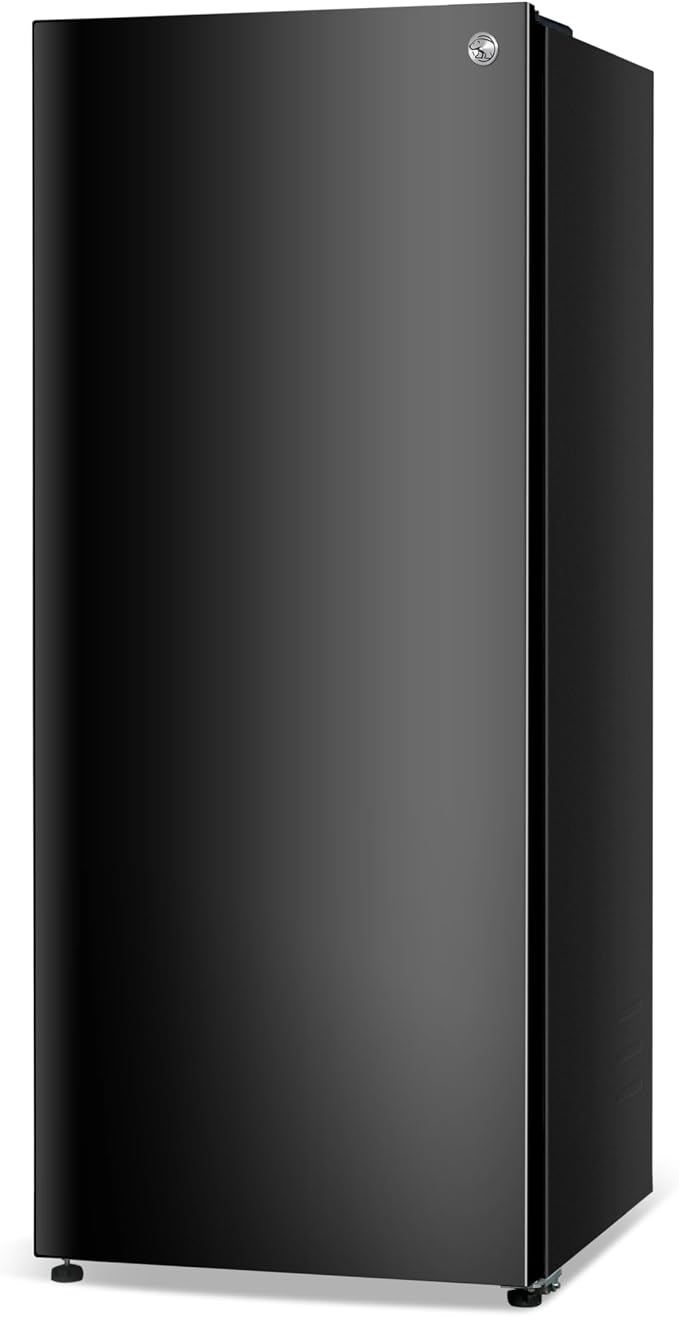 Commercial Cool 16.4 Cu. Ft. Convertible Freezer Refrigerator, Upright Fridge with Glass Shelves, Reversible Door, ENERGY STAR rated, Auto Defrost, CCUC1640GB, Black | Upright Fridge with Glass Shelves, Reversible Door, ENERGY STAR rated, Auto Defrost,...