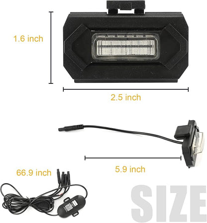 RGB LED Grill Lights for Toyota Tacoma 2020-2023 Off Road & Sport OEM | Multi-Color Tacoma Grille Light with INSTRUCTION and FUSE, APP/Remote Control 20 Custom Colors, Color-changing