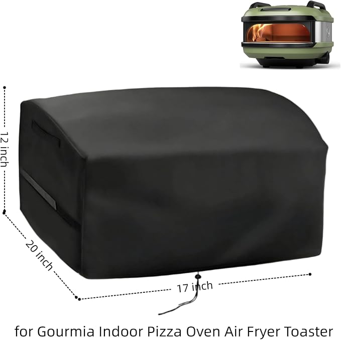 Pizza Oven Cover for Gozney Tread Portable Oven,Tabletop Outdoor Grill | 17x20x12,Waterproof Dustproof Heavy Duty Oxford Fabric,for Gozney Tread Portable Oven,Tabletop Outdoor Grill