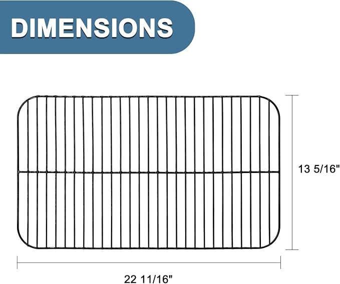 Grill Parts for Expert Grill XG10-101-002-02 3 Burner Gas Grill, Cooking Grid Grate for 3 Burner Walmart Expert Grill Model XG10-101-002-02 GBC2016WRS