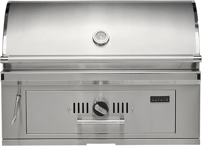 COYOTE OUTDOOR LIVING - 36" Built-In Charcoal Grill - Charcoal - Model C3CH36