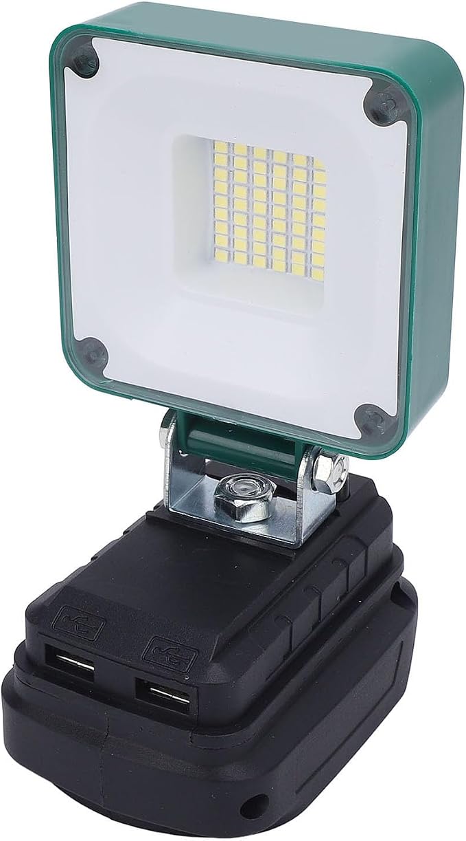 Cordless LED Work Light 5W 45 LEDs 180° Adjustable for Battery 15-20 Hour Runtime for RV Camping BBQ Maintenance