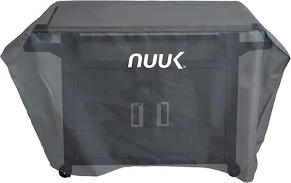 NUUK 20" x 42" Outdoor Grill Cart Prep Work Table Cover, Waterproof & UV Resistant Pizza Oven Stand Table Cover for Kitchen Island BBQ Worktable Protection