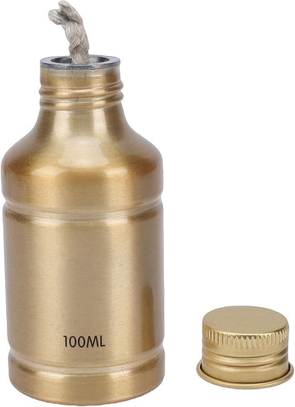 Portable Aluminum Alloy Alcohol Burner Lamp for Outdoor Activities 100ml Capacity