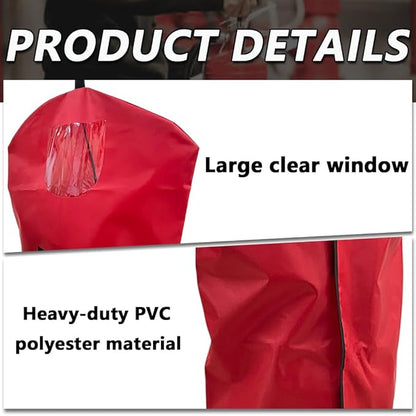 Fire Extinguisher Cover, Heavy Duty Fire Protective Sleeve from scuffs & scratches Accessories, 18"Wx35"L,1 Pcs (15-26LB)