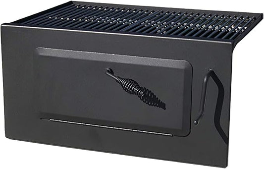 Charcoal Built-in Grill 24" - Front Loader Grill (SS Cooking Grids Included)