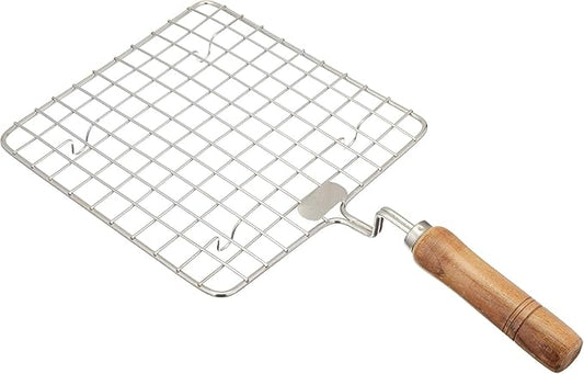 TABAKH Stainless Steel Wire Roaster, Papad Jali, Square