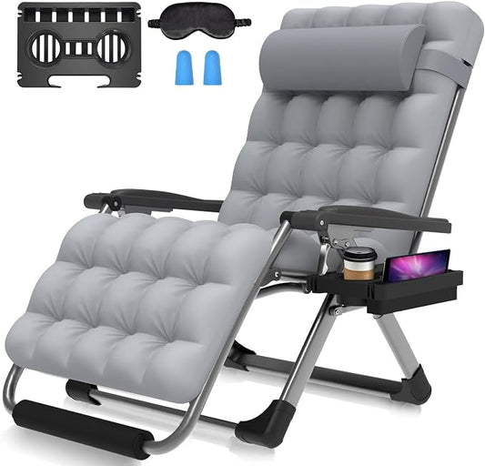 Suteck Oversized Zero Gravity Chair, 500LBS 33" XXL Reclining Lounge Chairs | Suteck Oversized Zero Gravity Chair, 500LBS 33" XXL Reclining Lounge Chairs