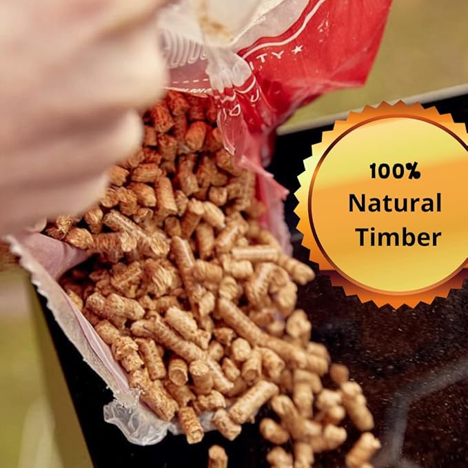Camerons Smoking Wood Pellets (Apple, 1 Pint) - Kiln Dried BBQ Pellets - 100% All Natural Barbecue Wood for Smoker Grill, Pellet Grill & Fire Pit - Infuse Smokey Flavor in Food - Grilling Gift for Dad