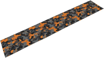 Army Camouflage Table Runner Teens Camo Kids Boys Girls Colorful Vintage Retro Style Print Table Runners for Party Kitchen Dining Banquet 13x108 Inch