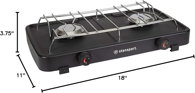 Stansport 2 Burner Propane Stove
