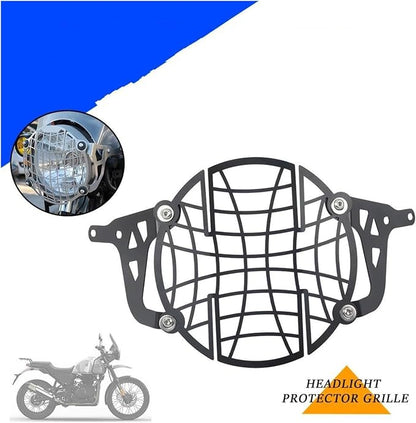 Headlight Protector Grille for Himalayan 400 for Himalayan 411 2020 Motorcycle Accessories Headlight Protector Grill Light Cover Grille Guard Headlamp Grill Guard