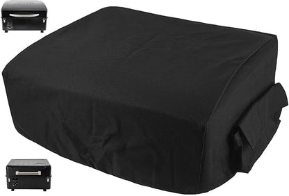 Portable Grill Cover, Ranger Cover for Traeger Grill BAC475 Scout and Range Grill Cover, Blackstone 17" Griddle w/Hood, 21" x 19.5" x 12", Heavy Duty Waterproof Barbecue Grill Cover, Black